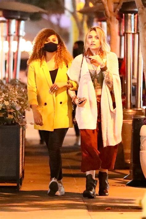 Copyright © 2021 sheknows media, llc, a subsidiary of penske business media, llc. PARIS JACKSON Out for Dinner with a Friend in Los Angeles ...