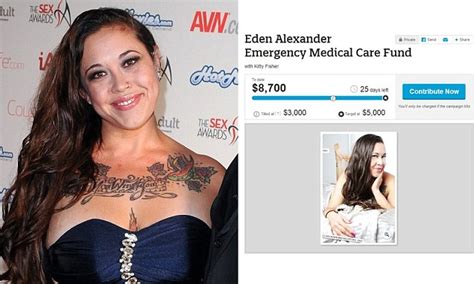 Browse 15 edan alexander stock photos and images available, or start a new search to explore more. Porn star Eden Alexander's friends help pay medical bills ...