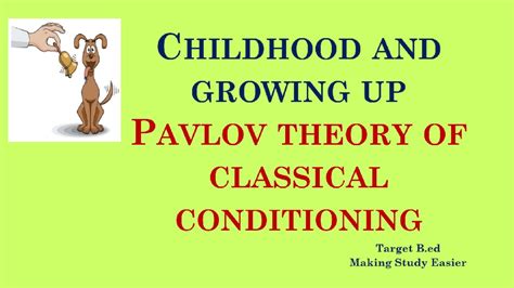 Read research paper on classical conditioning and other exceptional papers on every subject and topic college can throw at you. Pavlov theory of Classical Conditioning - YouTube