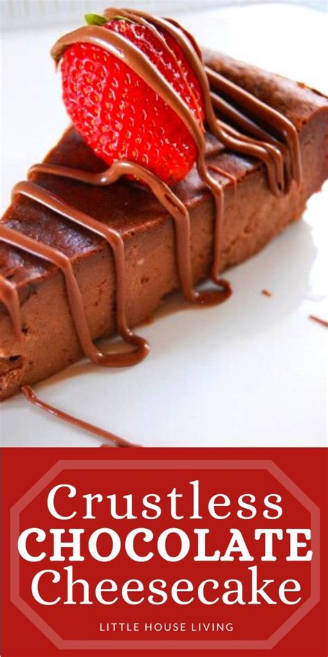 Oh, oreos, how we love thee. Crustless Chocolate Cheesecake Recipe | Recipe | Chocolate ...