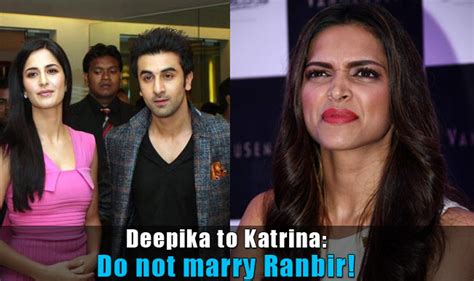 The news of katrina kaif and vicky kaushal's secret engagement spread like fire on social media on wednesday. Deepika Padukone to Katrina Kaif: Do not marry Ranbir ...