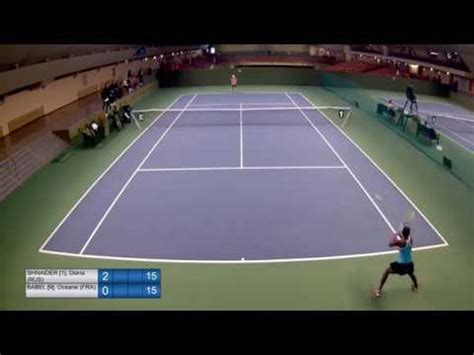 France, born in 2004 (17 years old), category: U14 Cat. 1 Stockholm - QF - (1)Diana Shnaider (RUS) vs. (9 ...