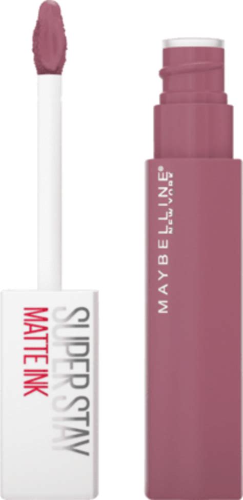 Das produkt color sensational creamy matte lippenstift erfüllt 100% meinen ansprüchen. Maybelline New York Lippenstift Superstay Matte Ink 180 ...