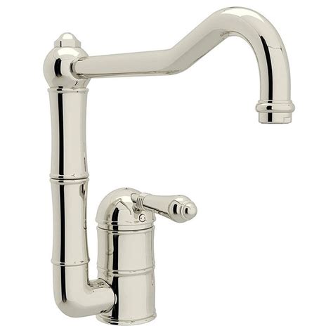 Worlds largest selection of nickel kitchen faucets at below wholesale prices to the public. Rohl A3608LMPN-2 Italian Kitchen Acqui Kitchen Faucet With ...