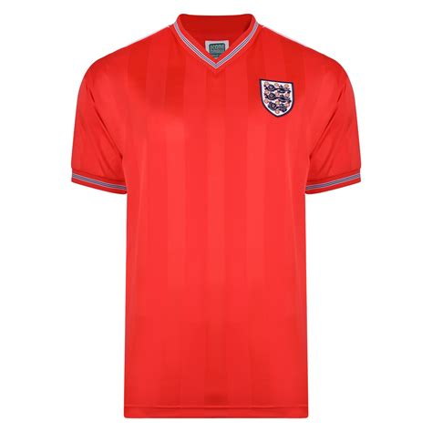 Show your support for the iconic three lions with england shirts from lovell soccer. England 1986 Away Retro Football shirt - Retro England Shirts