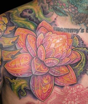 Because of this, in egyptian culture the lotus is a symbol of life's beginning and reincarnation. Tattoo ideas for men: Lotus Tattoo
