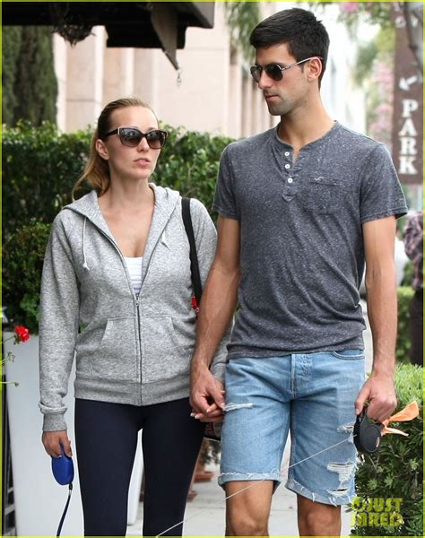 Open tennis tournament, is married to businesswoman jelena djokovic. Novak Djokovic Goes for Romantic Dog Walk with Wife Jelena ...