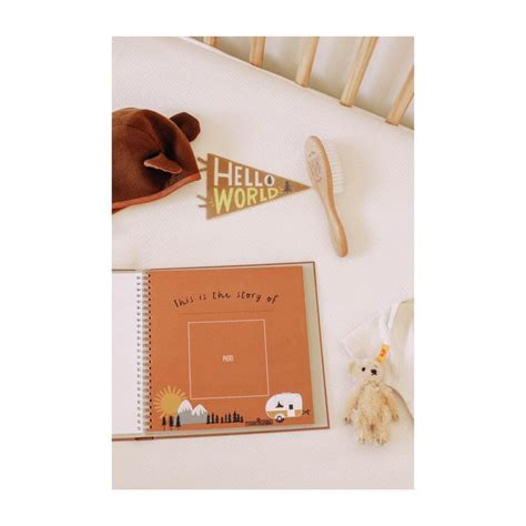 Our little artist floral design is the perfect monthly photo prop to help you remember baby's first year! Little Camper Memory Book - Desk & Stationery - Maisonette