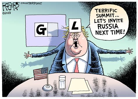 The chinese embassy in the united kingdom responded angrily to the communique and accused the g7 of 'interfering'. Rob Rogers | G7 Summit