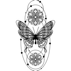 Egal ob für weihnachten oder eine. Tattoovorlagen Schmetterling - Motive zum Downloaden