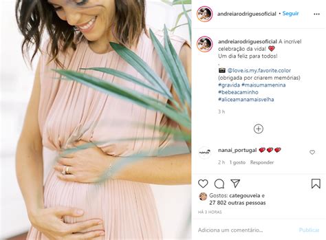 Andreia rodrigues volta a mostrar a barriga de grávida. Andreia Rodrigues mostra pela primeira vez a barriga de ...