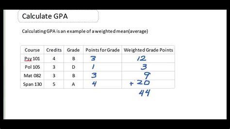 Note that rounding errors may occur, so always check the results. How To's Wiki 88: How To Calculate Gpa