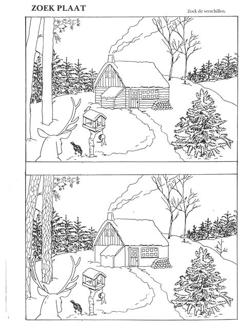 Auf sie warten seniorinnen und senioren, die keinen arzt oder pfleger suchen, sondern die das persönliche gespräch. Sneeuw: zoek de verschillen | Hidden pictures, Coloring ...