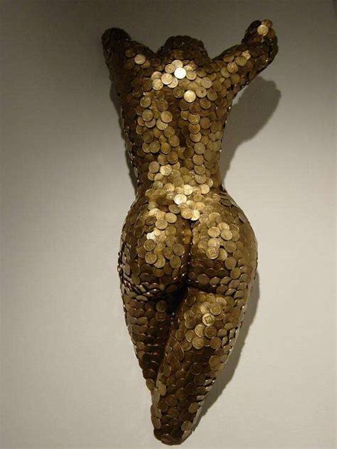 One photograph at a time. Sculpting Female Curves With Coins: Niso Maman's Body of Work