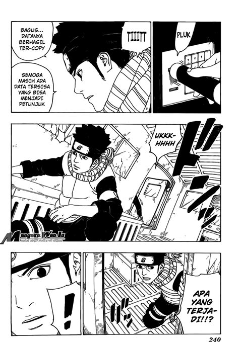 Di balik itu, ia memiliki perasaan ingin melampaui naruto, yang dihormati sebagai pahlawan. Komik Boruto Chapter 17 Bahasa Indonesia - Komikmama