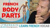 Body Vocabulary in French Part 2 (basic French vocabulary from Learn ...