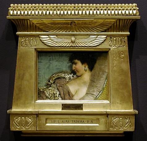 More images for alma tadema picture gallery » Alma Tadema, "Cleopatra" 1877, oil on panel. From the ...