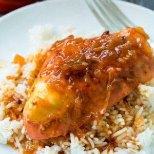 Sprinkle generously with kosher salt, garlic powder, and paprika. Crockpot Catalina Chicken - Spicy Southern Kitchen | Recipe | Crockpot dishes, Cooking recipes ...