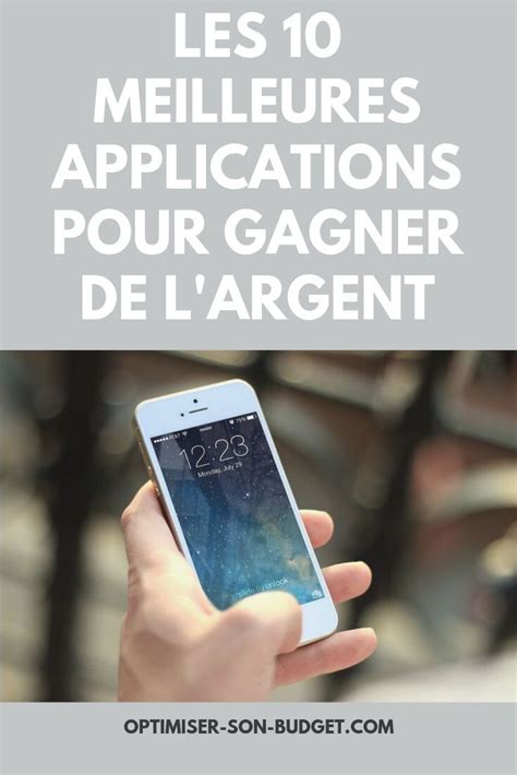 Un bon moyen de gagner de l'argent depuis chez soi ? Les 10 meilleures applications pour gagner de l'argent sur ...