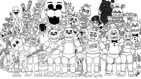 Download Fnaf Coloring Pages | Imprimir desenhos para pintar ...