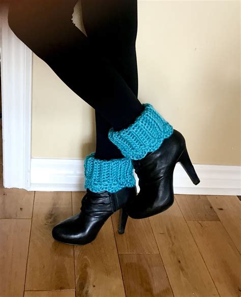 These small accessories are quick to knit, often use scrap yarn and cane kick your wardrobe. Boot cuffs #handmade #bootcuffs | Boots, Boot cuffs ...
