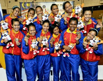 Thailand and brunei shared the bronze after losing in the semifinals yesterday. Malaysia Netball Team