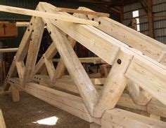 Other articles where fink truss is discussed: Timberframe trusses, entries, post and beam, accents ...