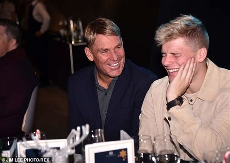 He looks like my son. Shane Warne's son Jackson takes the win in charity poker ...