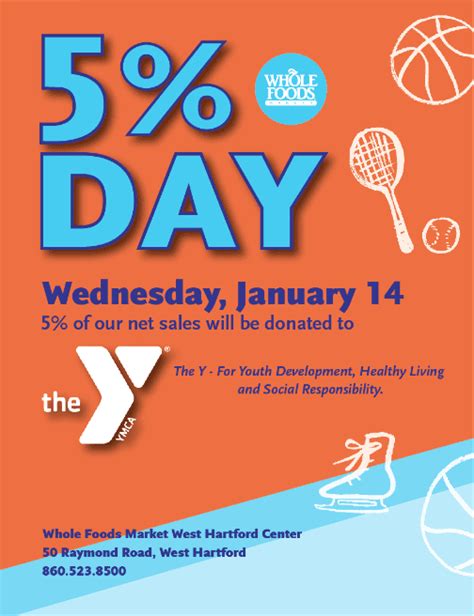 Associate store team leader(assistant store manager). Whole Foods to Donate 5 Percent to West Hartford YMCA on ...