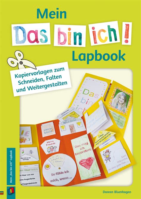 Ich hätte von montag bis freitag am vormittag zeit, weil meine kinder in der schule sind. Mein „Das bin ich!"-Lapbook