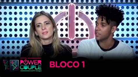 Na última semana, deborah e bruno salomão foram o casal power. Power Couple Brasil (1º/06/2018) - Bloco 1 - RecordTV - R7 ...