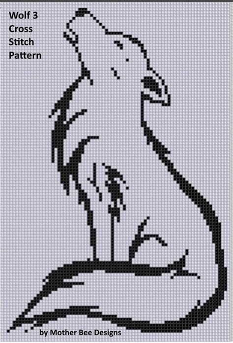 Maybe you would like to learn more about one of these? Wolf 3 Cross Stitch Pattern | Craftsy | Cross stitch ...