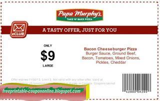 We are always ready for providing all the latest papa murphy's promo codes and offers for a better shopping experience when you shop at papamurphys.com. Papa Murphys Coupons (With images) | Burger sauce, Free ...