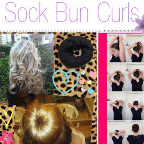 Have you guys tried this and how do you like it? Curling your hair with a sock(: | Pretty hair color, Wavy ...