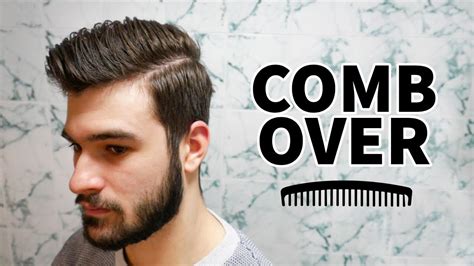 The comb over hairstyle was known as a boring style in which the hair was combed over the bald area in order to hide baldness in the past. Modern Comb Over Hairstyle - Men's Hairstyles 2019 - YouTube