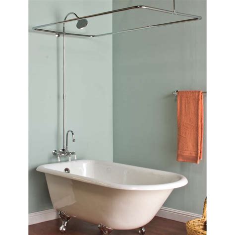 Browse 502 photos of clawfoot tub shower. PL-28 TUB FILLER 402 KID'S BATH Wall Mounted Shower ...