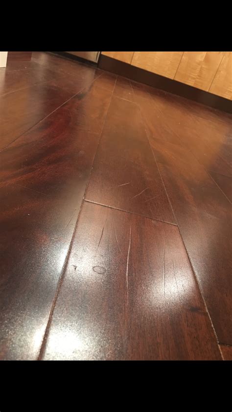 As i have said many times before sanding hardwood floors by hand can be a lot of hard work. How bad are these dog scratches on my hardwood ...