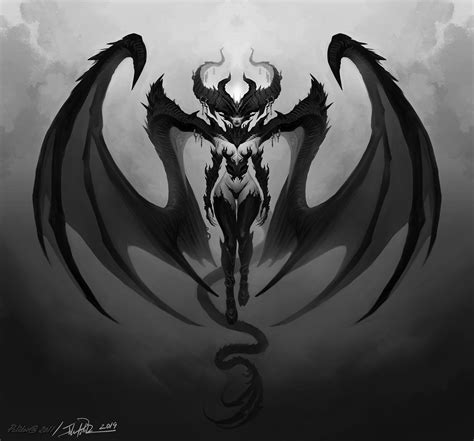 Digital art, artwork, video games, diablo, diablo iv, diablo 4. Original Lilith Lore Concept Art....PLUSSED. ;D by John ...