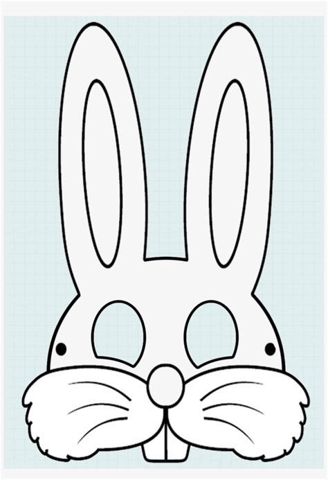 This simple resource could be used in a variety of different ways, such as colouring or collage to create a. Easter Bunny face pattern. Use the printable outline for ...