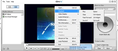 Codecs are required to encode and/or decode (play) audio and video. Download DivX 6.8.5