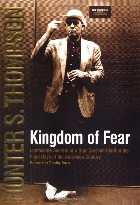 Thompson books, ranked by voracious readers in the ranker community. Kingdom of Fear - Hunter S. Thompson | Fear book, Bargain ...
