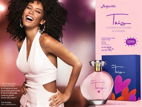 Eu estou trançando de novo porque eu volto a gravar aruanas. Colônia/perfume Tais Araujo 100ml - Jequiti - R$ 89,90 em ...