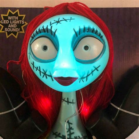 We also hung a few 3d rubber bats from the. Nightmare Before Christmas Light Up Musical Sound Sally ...