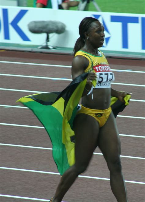 She led a jamaican sweep of the event, one of the most anticipated of these olympic games. Welcome To Sportunes: Athletics - Jamaican sprinter ...