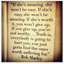 She's not perfect—you aren't either, and the two of you may never be perfect together but if she can make you laugh, cause you to think twice, and admit to being. Quotes & other things - FaveThing.com