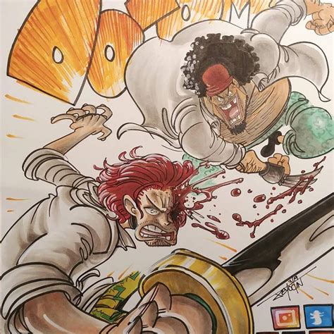 For its artwork, for its originality. How did Shanks get his Scars? | One Piece Amino