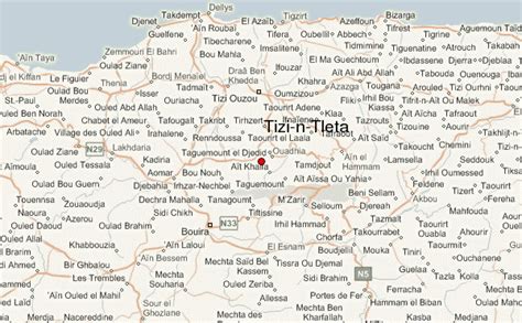 This map was created by a user. Tizi-n-Tleta Location Guide