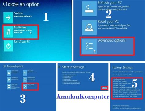Cara reset ulang laptop windows 7 & 8. Cara masuk ke Advanced Boot Options di Windows 10 dan 8/8 ...