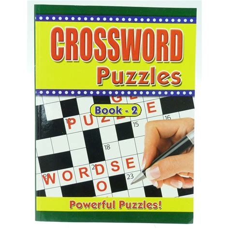 Find a great selection of crossword puzzle books, word searches, sudoku puzz. CROSSWORD PUZZLE BOOK A4