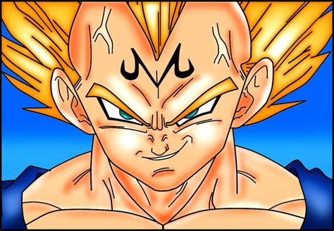 Throughout the original series, it is shown that majin come in all different body types; DBZ Majin Vegeta 2 by imran-ryo on deviantART | Anime dragon ball, Dragon ball art, Dragon ball z